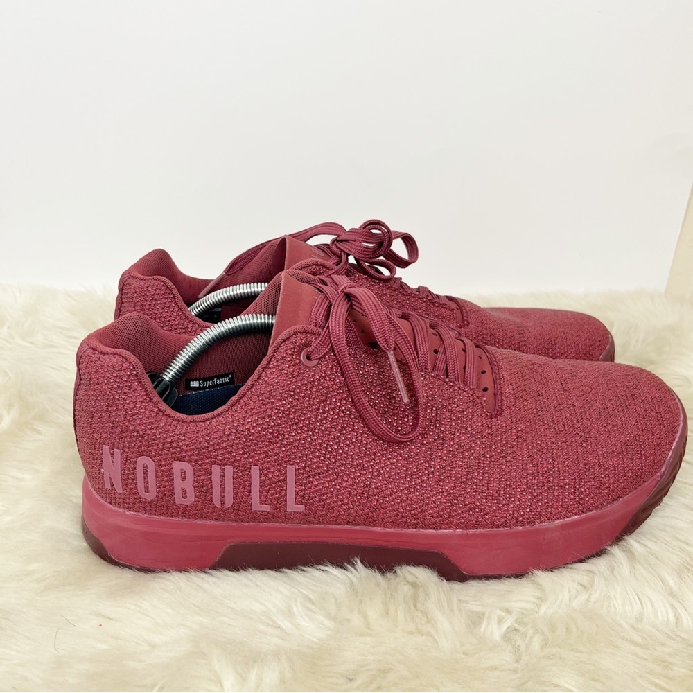 Nobull Red Gum Trainer Sneakers Mens Size 14 - Picture 2 of 7